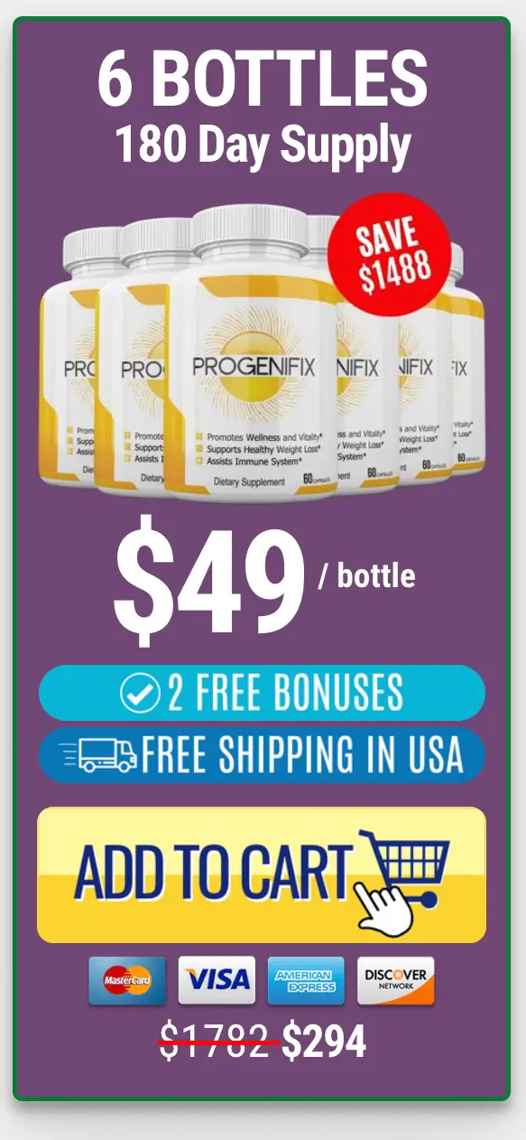 Progenifix - 6 Bottles